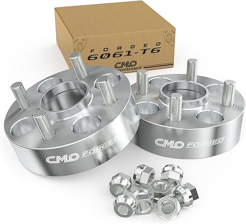 Miniatura 12 de Customadeonly Espaciadores de rueda centrados forjados 4x100 de 1.969 in (2 pulgadas) (2 piezas) - Compatible con Miata, 124 Spider, Corolla, Echo