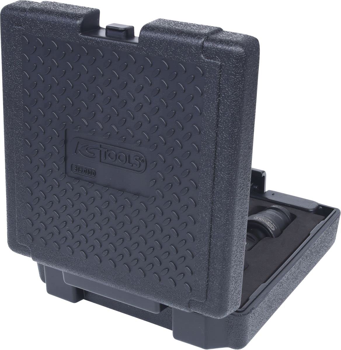 KS Tools 515.0100 Coffret d'adaptateurs et cardans à chocs 9 pièces | Coffret d'adaptateurs et cardans à chocs, 9 pcs, outillage professionnel, chrome vanadium