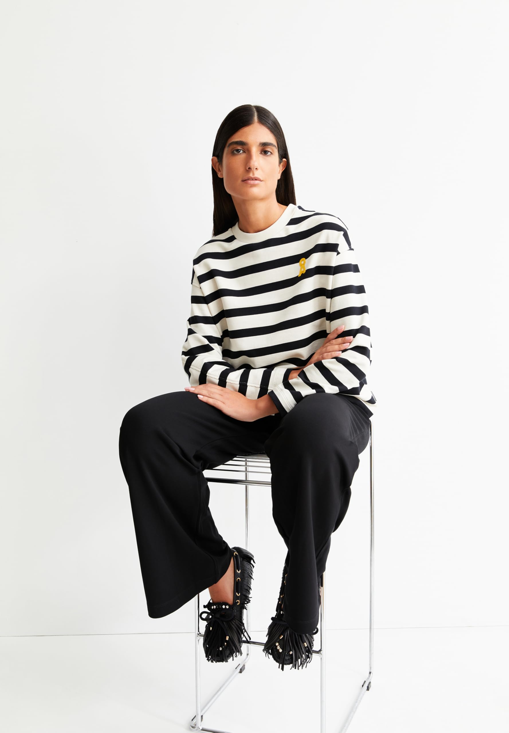 ARMEDANGELS Damen Sweatshirt aus Bio-Baumwolle Iconic Å FRANKAA Oversized Fit
