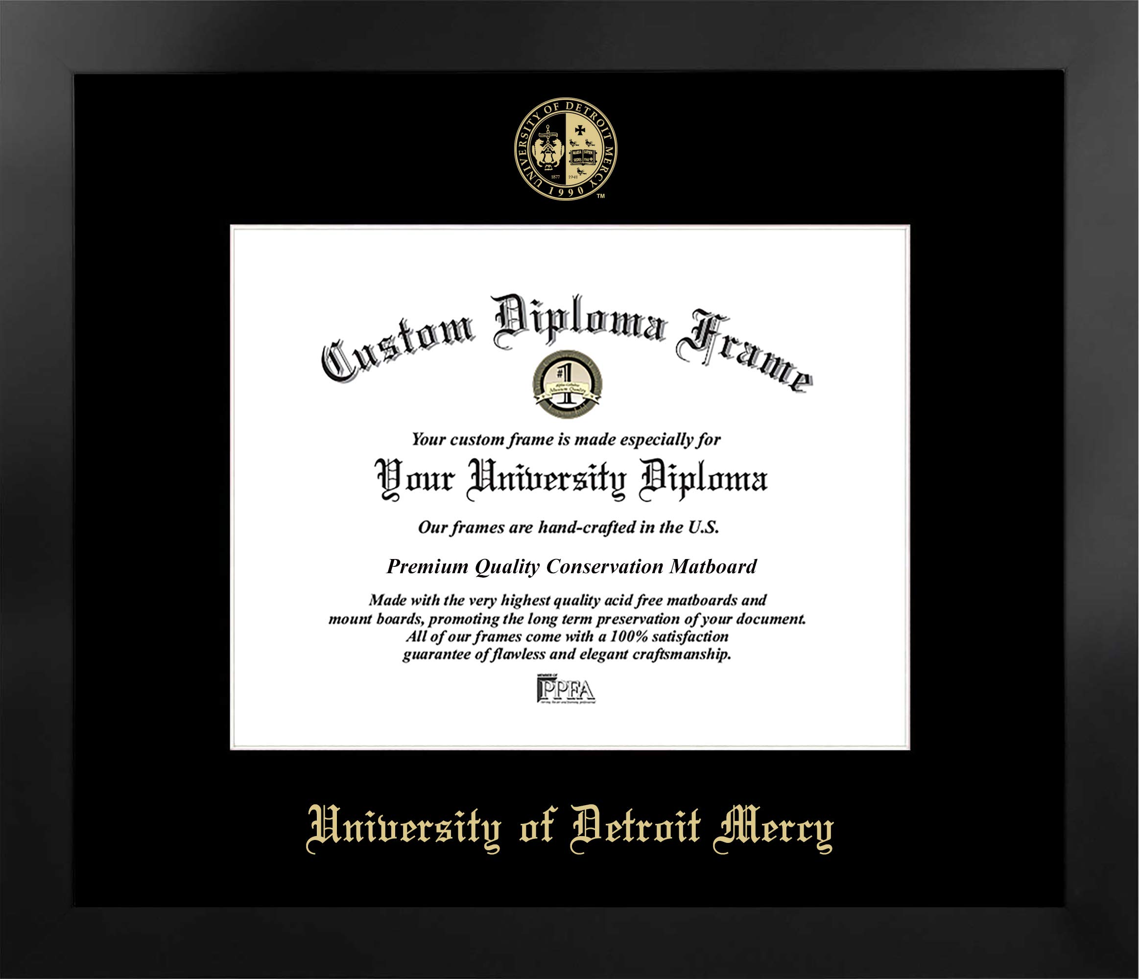 Campus Images NCAA Detroit Titans Unisex Manhattan Black, Black, One Size