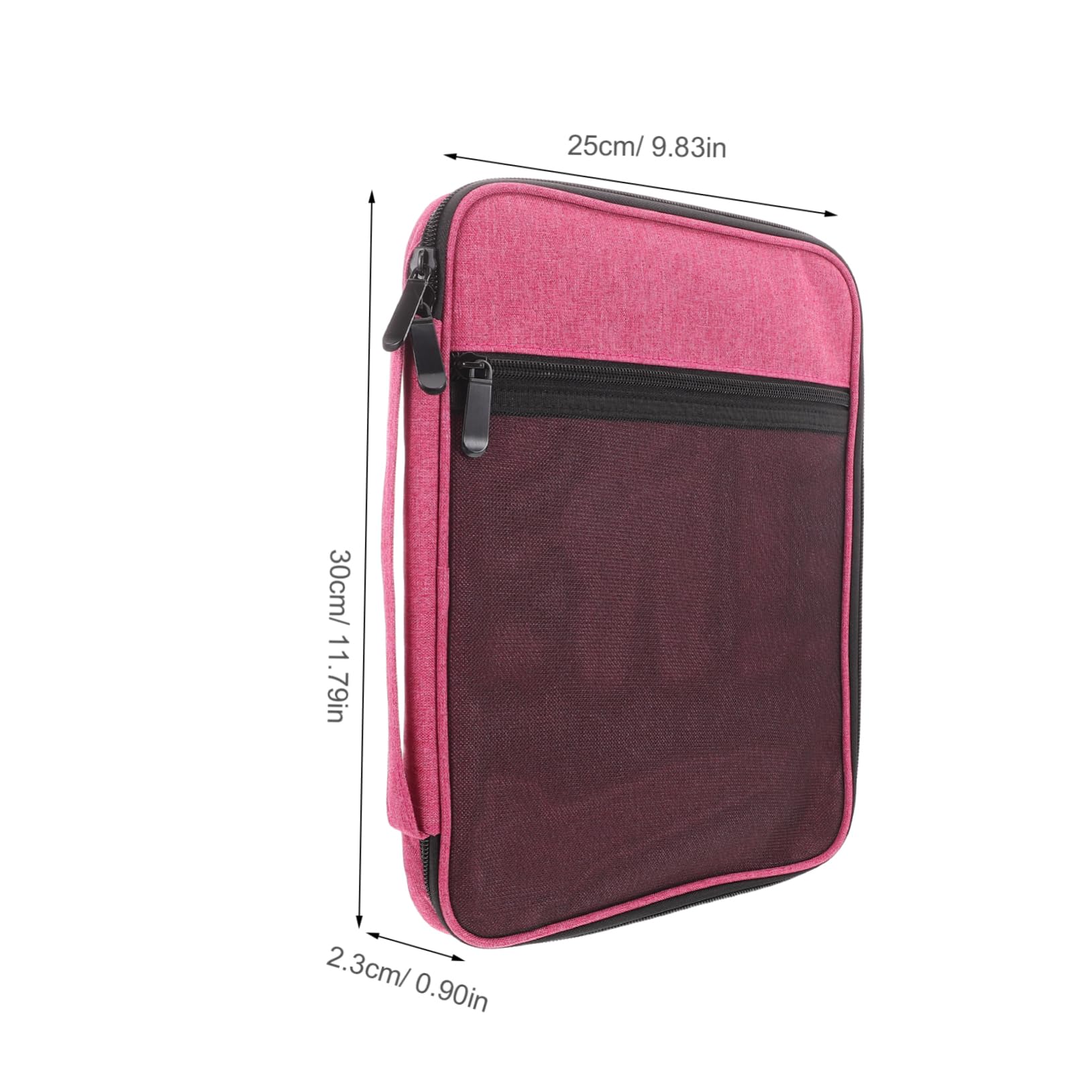 FOMIYES Portable Watchband Storage Case with Slots Travel Organizer for Smartwatch Bands Durable Polyester Pouch Purple for Watch Accessories and Strap Storage