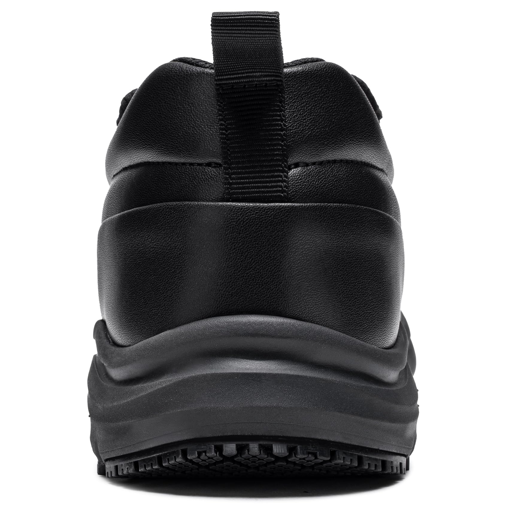 LARNMERN Zapatos de trabajo antideslizantes para hombre, resistentes al