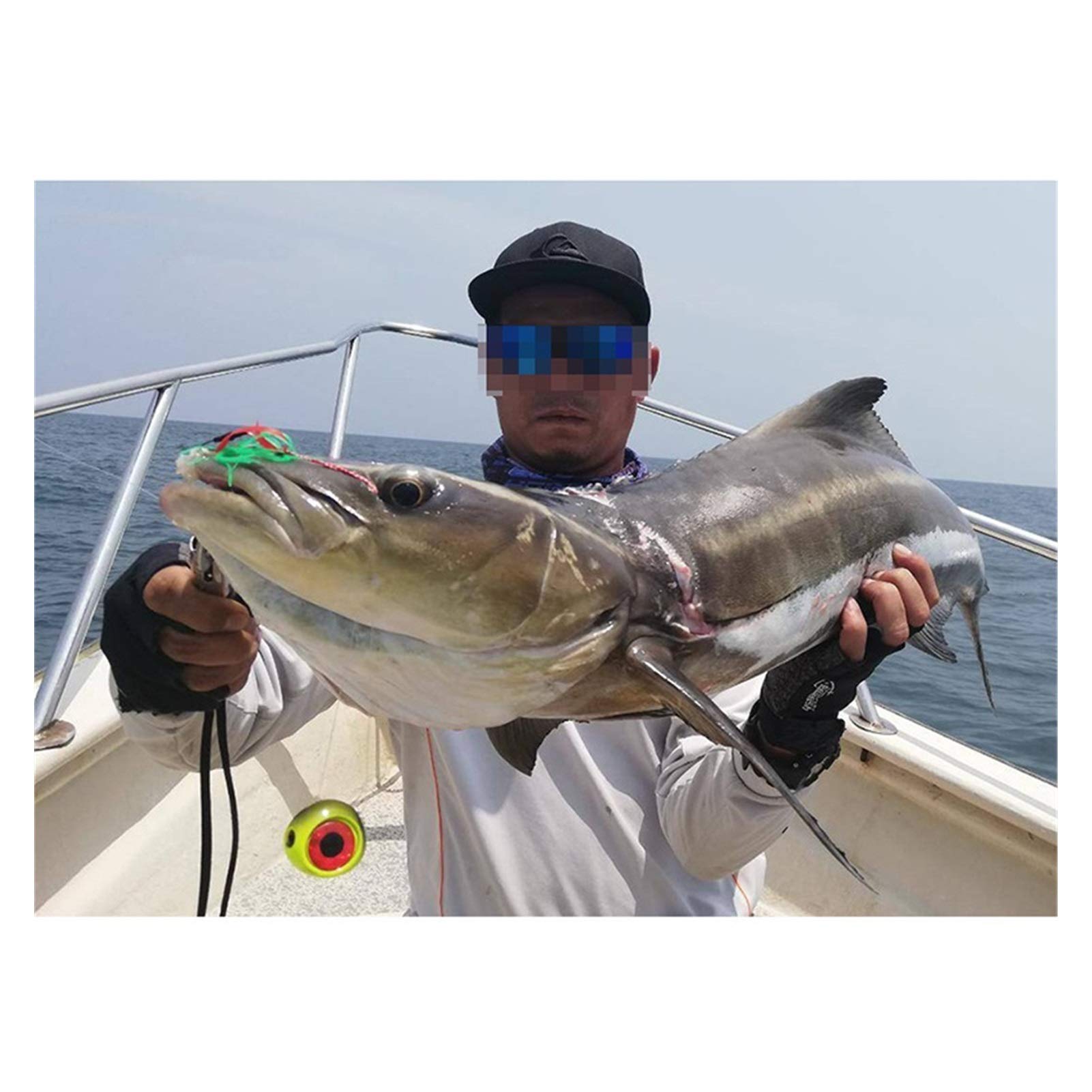 60g 100g 120g 150g 200g Curseur gabarit Attractif Caoutchouc Rouge vivaneau pêche en mer appât Bateau