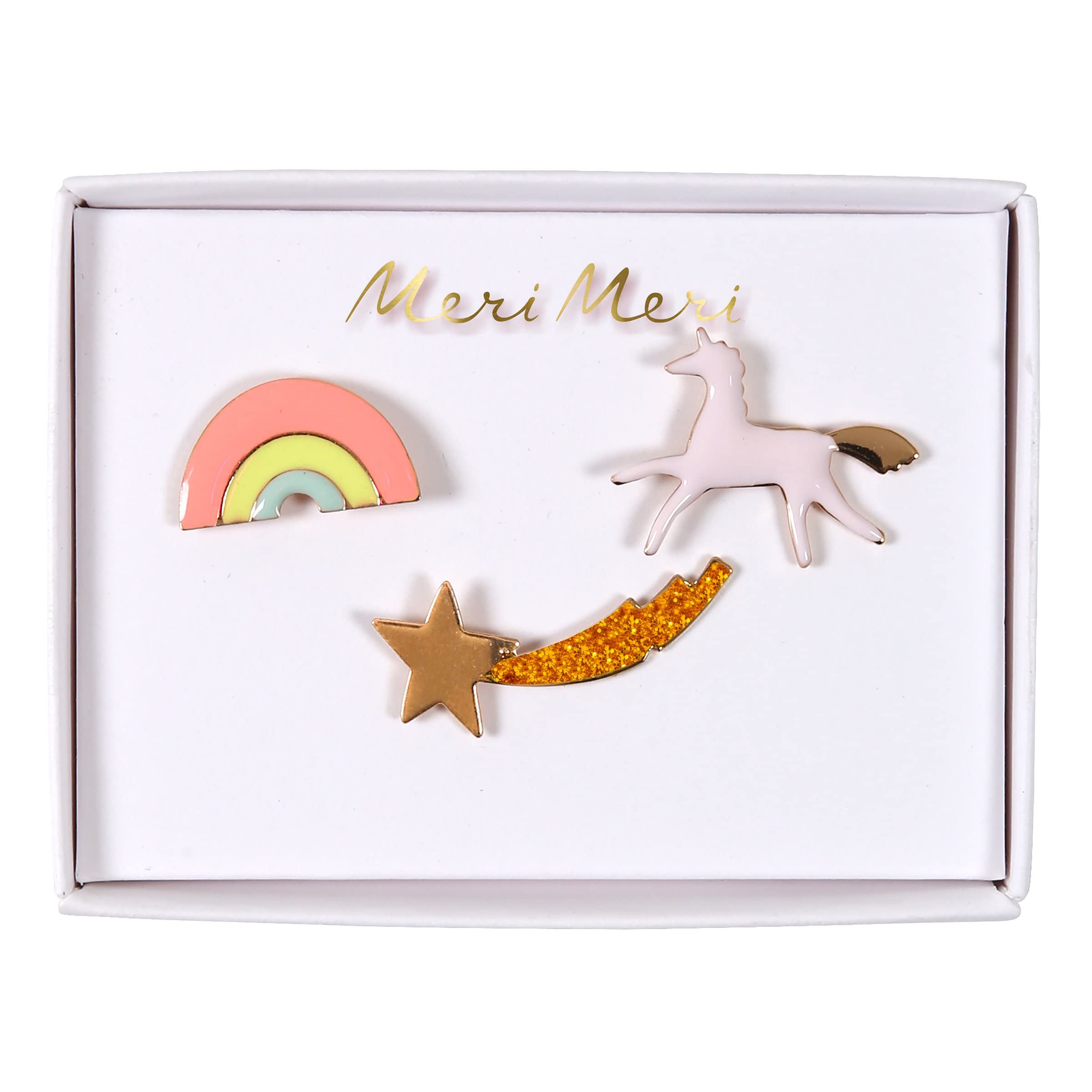 Meri MeriMeri Meri Unicorn Enamel Pins 3 Pieces