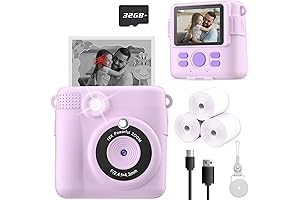 Instant Print Camera for Kids: The Ultimate Fun Toy for 10 Year Old Girls