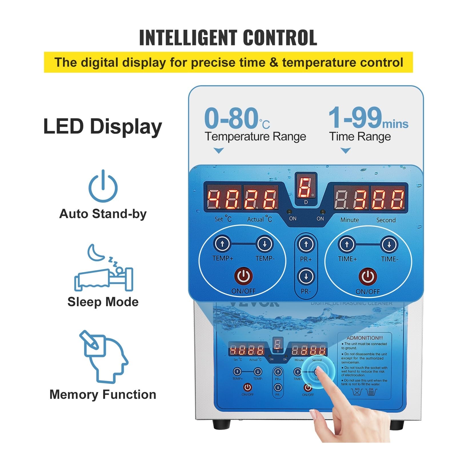 Amazon | 超音波洗浄機、 3L 6L 10L 15L 超音波クリーナーミニ