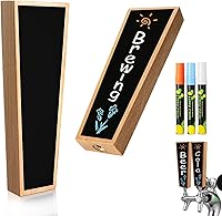 Vista 9 de 2 piezas de mango de pizarrón de cerveza de 3/8 pulgadas a 16 UNC – mango de barril de nuez, asas de barril de barril, asas de grifo con 3 piezas