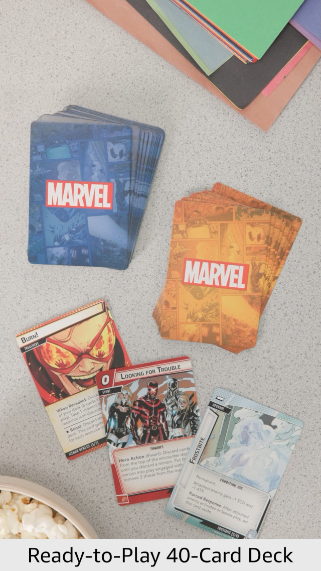 Amazon.com: Marvel Champions The Card Game Iceman Hero Pack