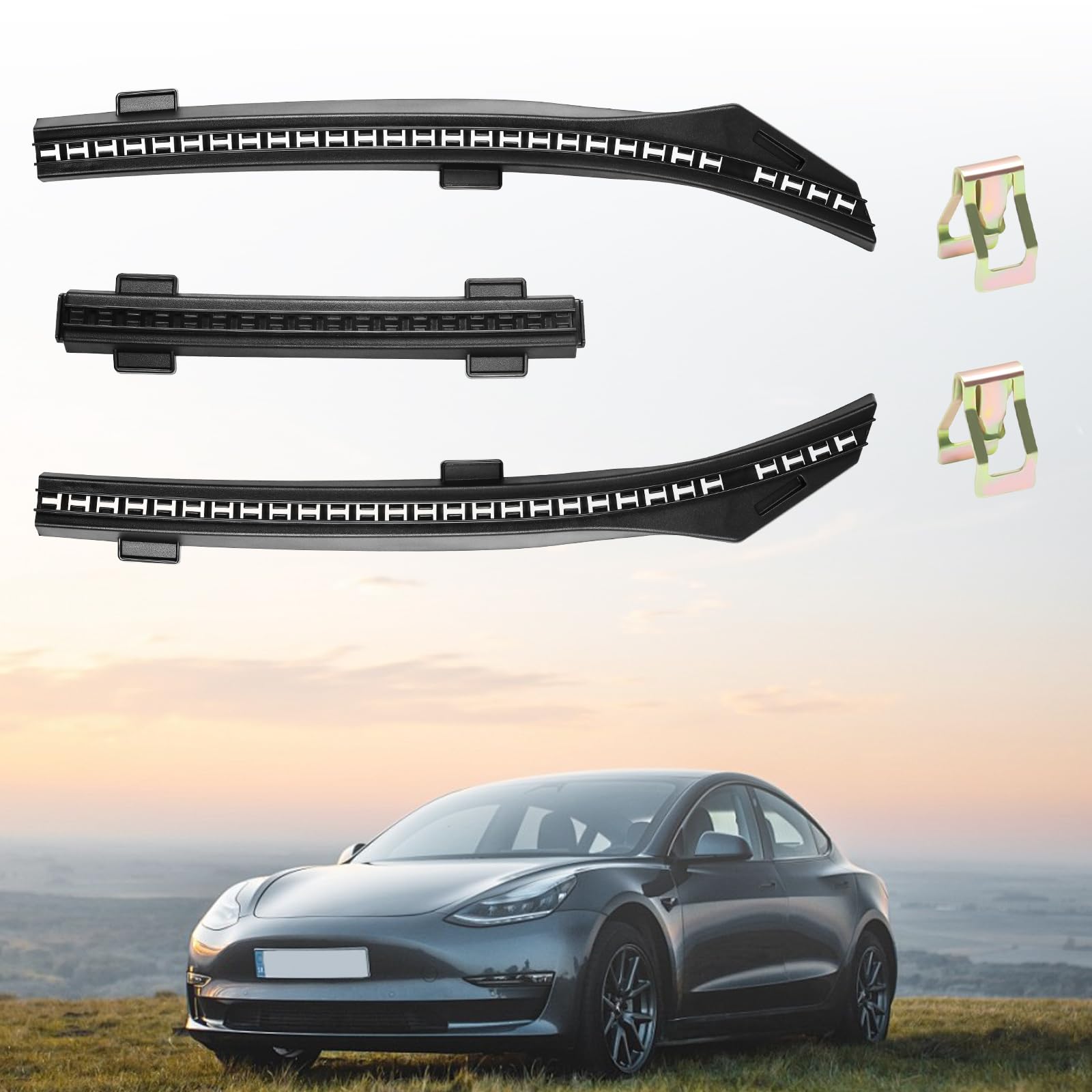 Guarnizione Cofano Anteriore Tesla Model Y 2020-2023 - Impermeabile E Antipolvere, 48x8x6 Cm - Foto 4