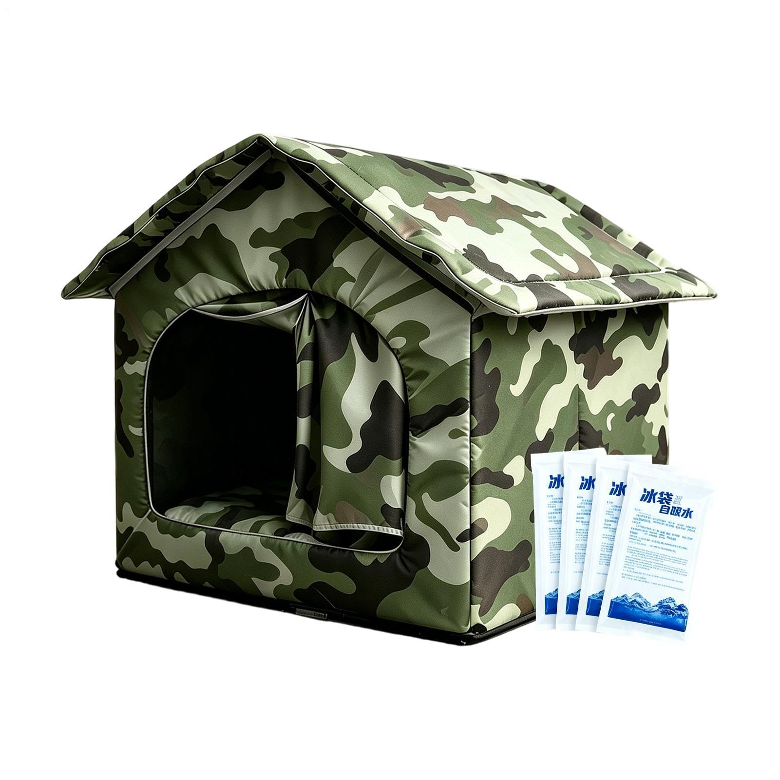 Maison de refroidissement pour chat d'extérieur imperméable lit d'intérieur cool
