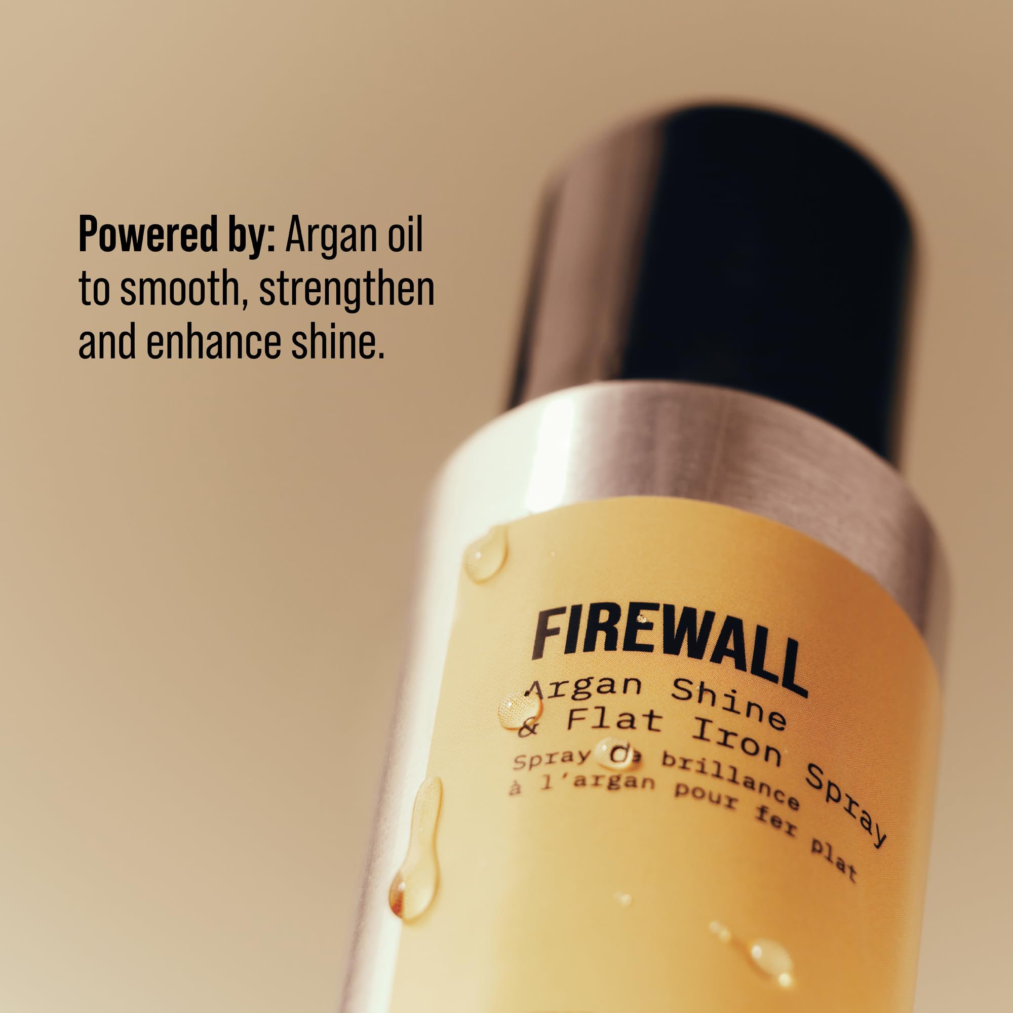 AG Firewall Argan Shine & Flat Iron Spray Heat Protection Hair Spray