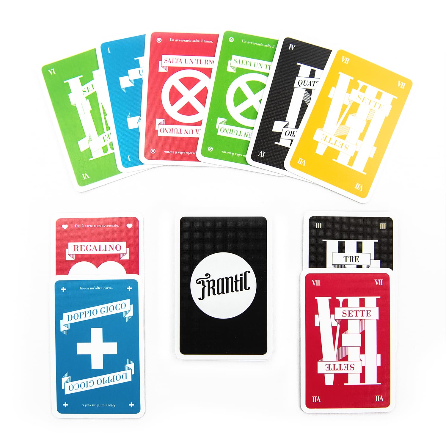 DVGiochi Frantic – Juego De Cartas Rápido Y Vengativo, Ideal Pa' Reuniones Sin Complicaciones