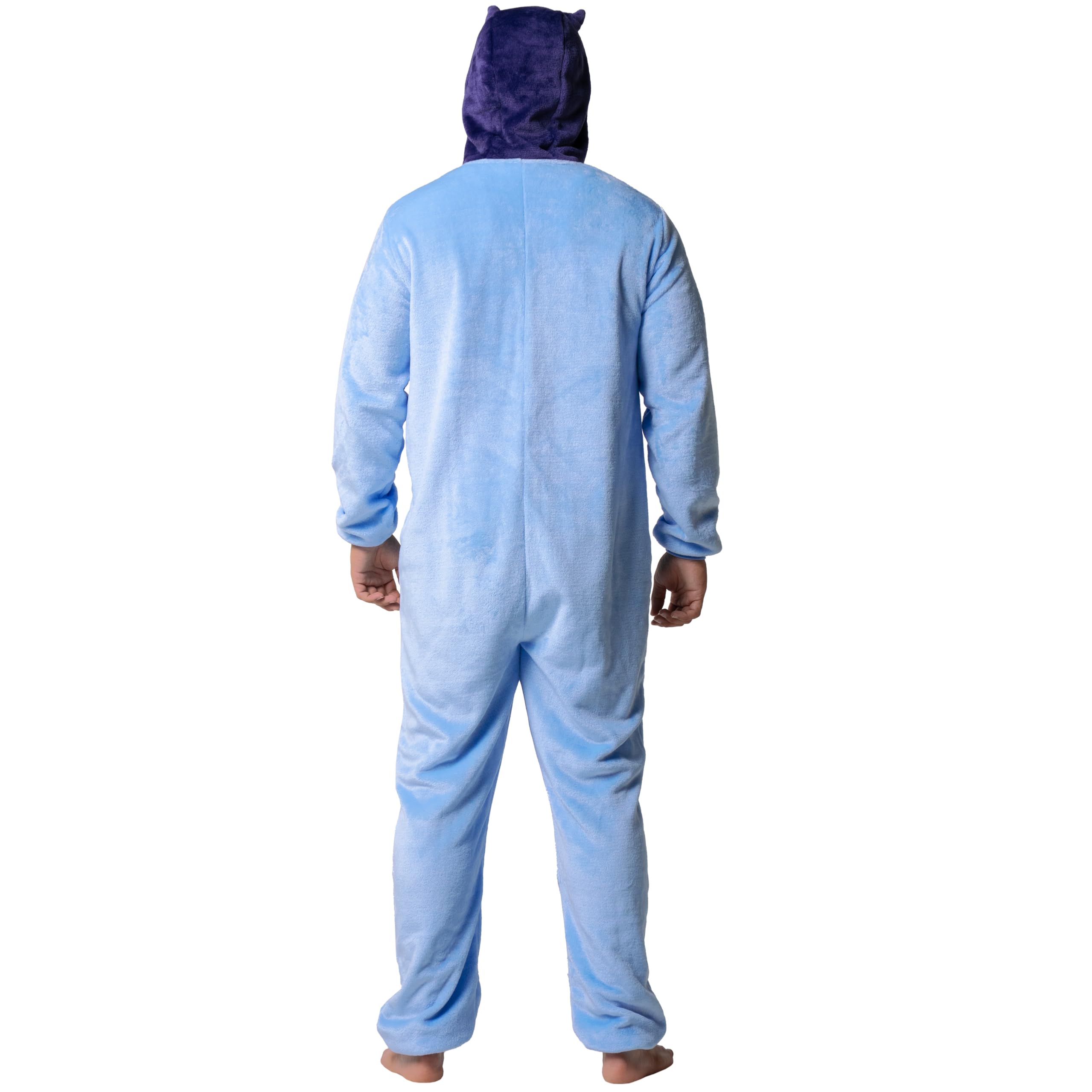 Bluey Pijama Hombre, Mono De Hombre Bandit, Pijama Enterizo De Forro Polar para Adultos