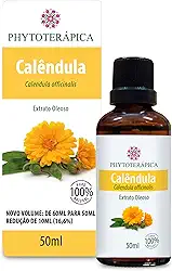 PHYTOTERAPICA - Extrato Oleoso de Calêndula - Aromaterapia - Pele e Cabelo - Possui ação calmante e refrescante para pele sensível, avermelhada e delicada, hidrata o cabelo - 100% Natural - 50ml