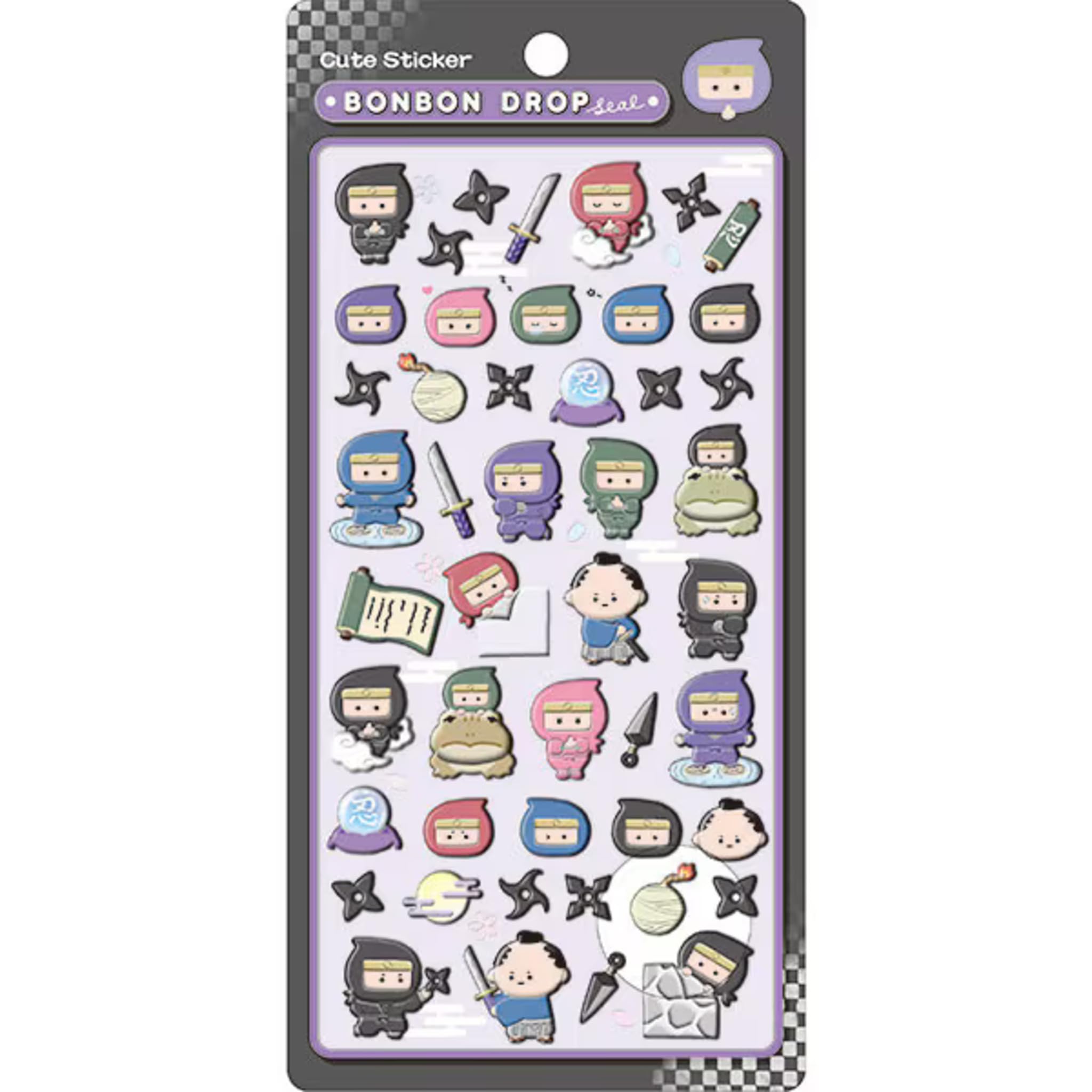 Amazon.co.jp: Q-LiA クーリア 94474 [ボンボンドロップシール 和柄