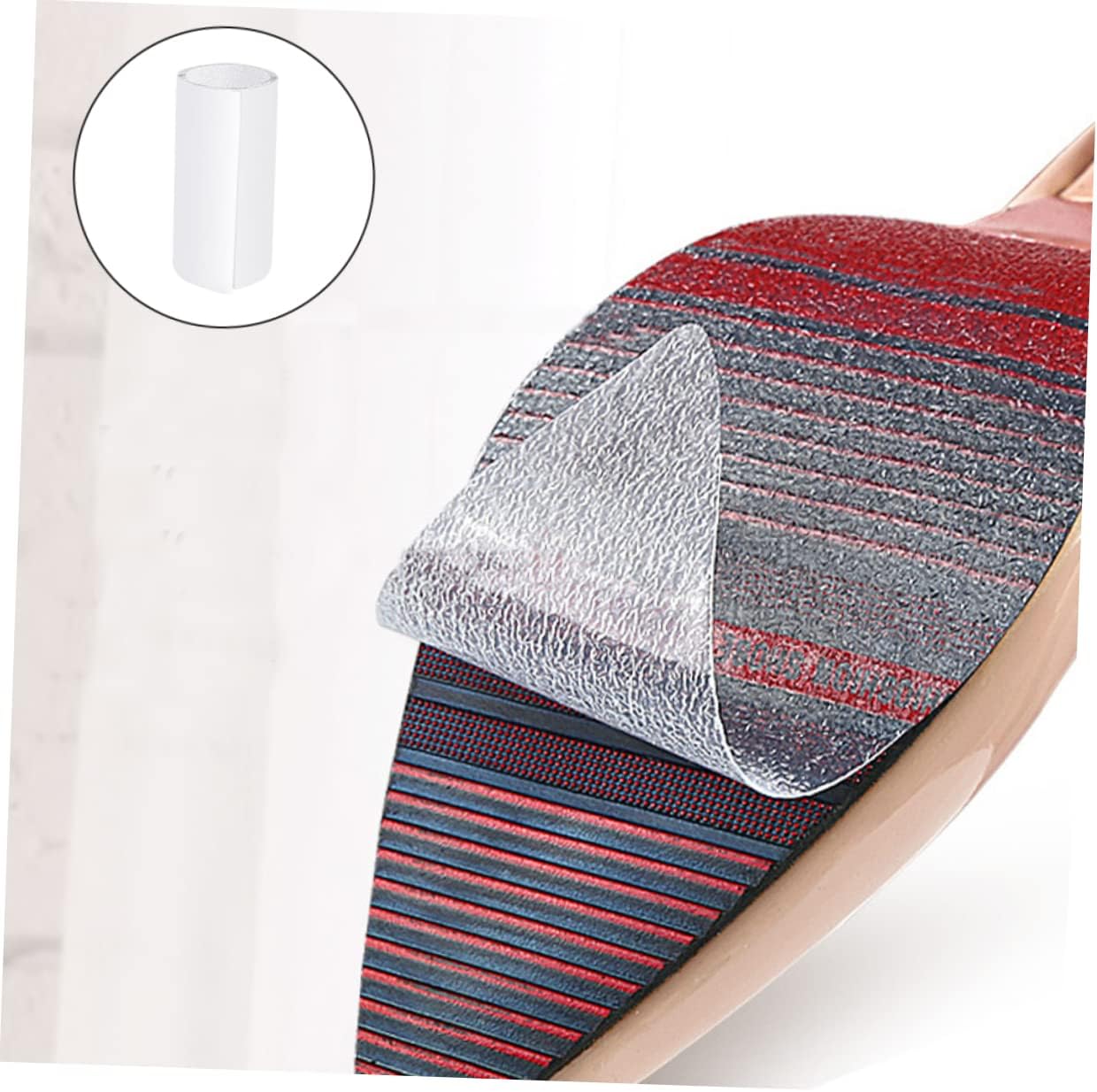 Didiseaon 3rolls Non-Skid Shoe Sole Protectors Cushions for High Heels and Flats Noise Reduction and Wear-Resistant Pads Adhesive Stickers