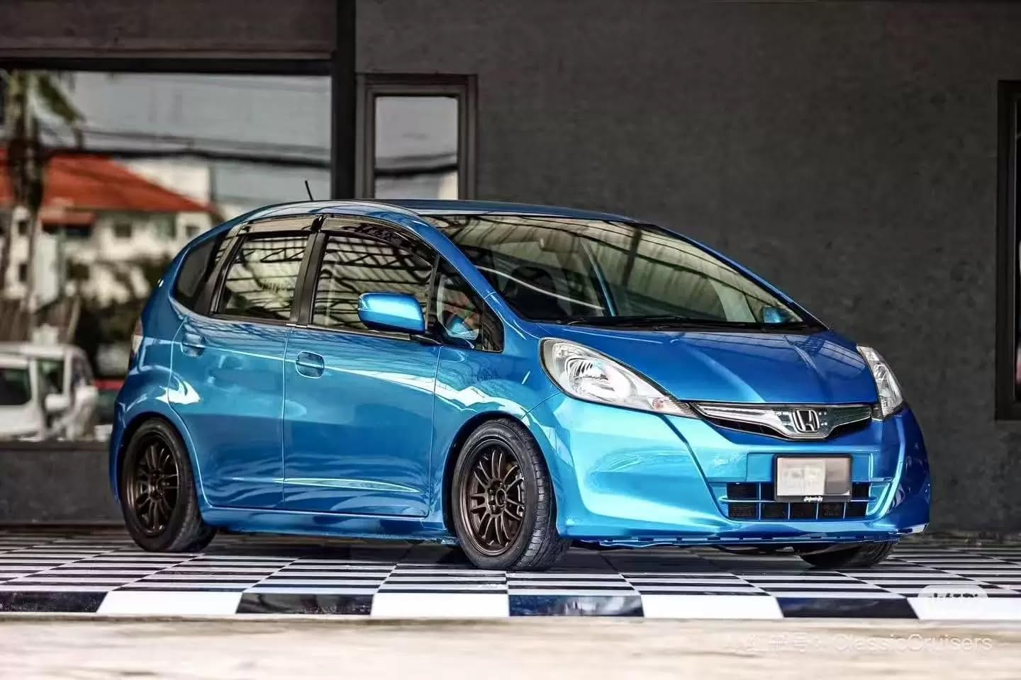 Front Bumper Repair Metal Plate for Honda Fit 2009-2014