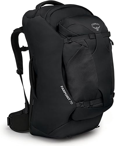 Miniatura 21 de Osprey Farpoint 55L - Mochila de viaje para hombre, color azul espacial Negro -,Gopher Green,Tunnel Vision Gris,Azul espacial