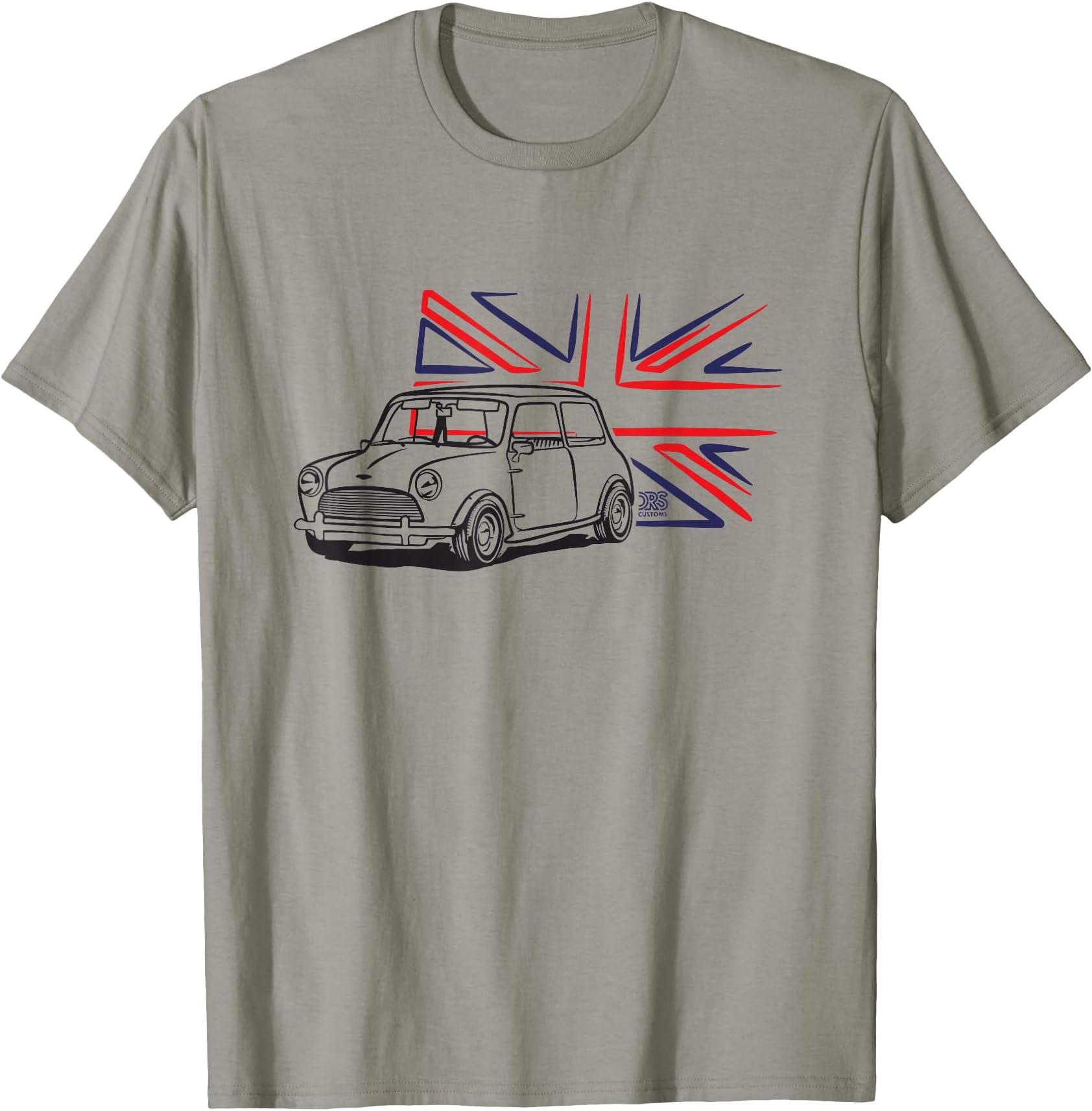 Classic Mini Austin Union Jack T-Shirt