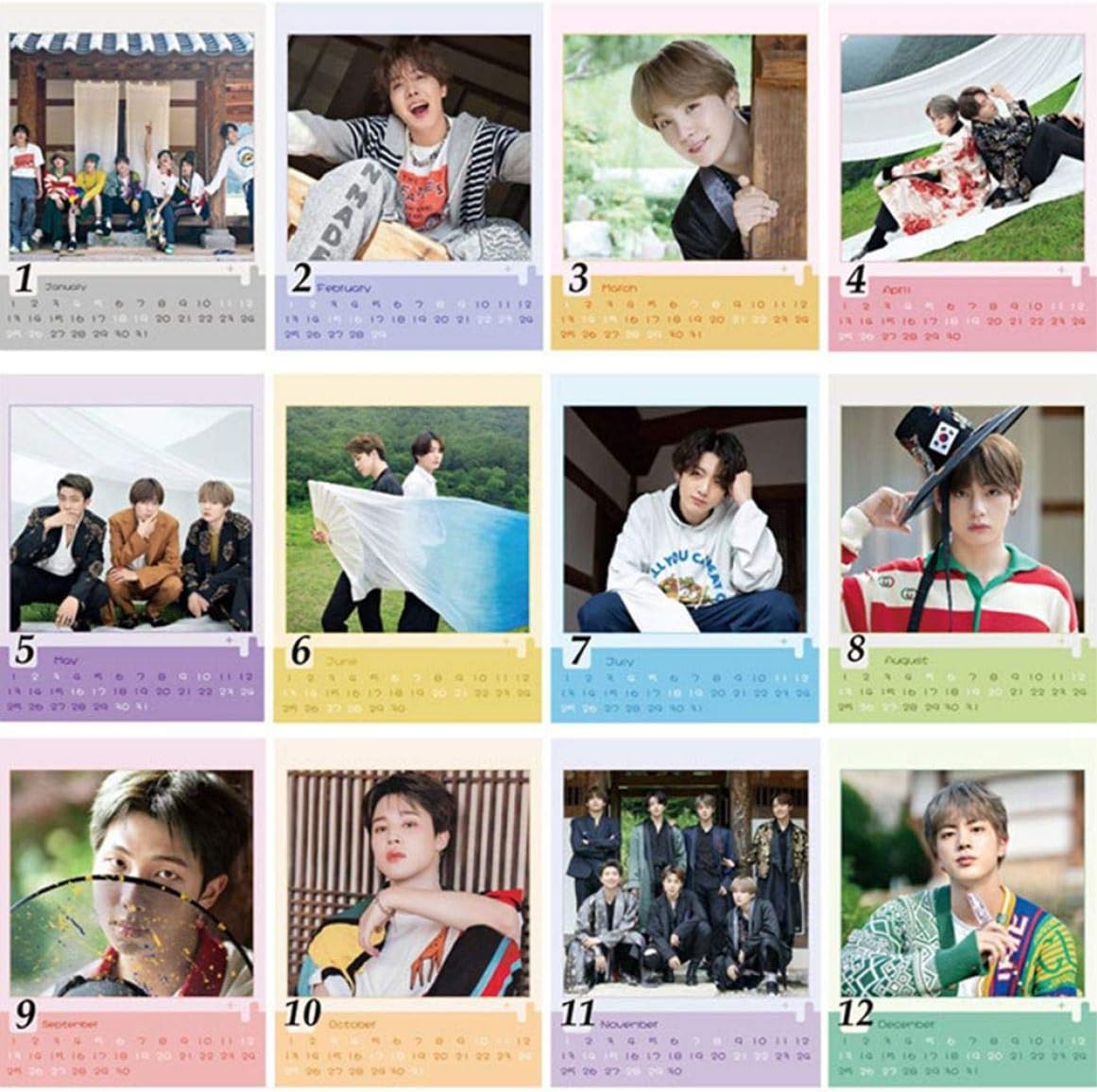 1 Pièce BP Calendrier De Bureau 2026 Pour Décoration Bureau K