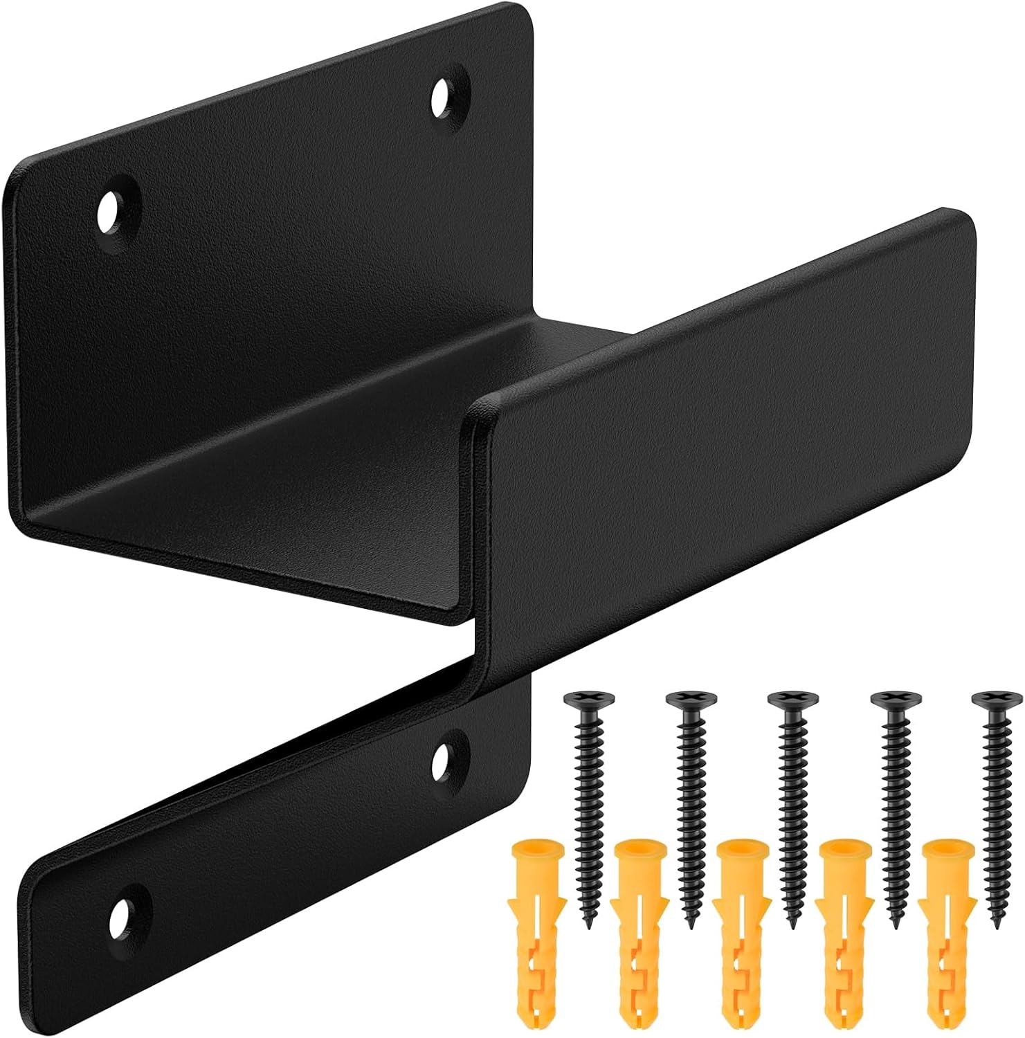 Toyzio Ladder Hanger Steel Wall Mount Ladder Hanger Wheelbarrow Hanger