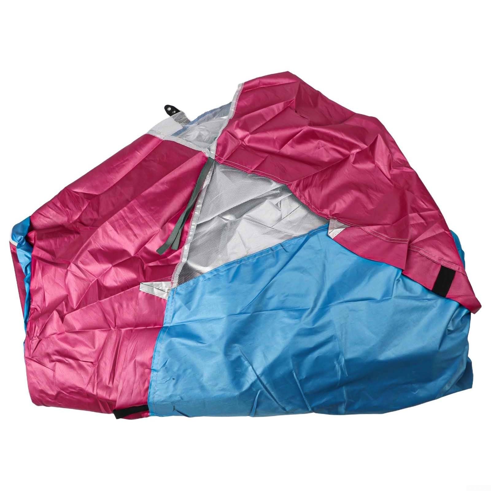 Tienda de campaña ultraligera, para 1 a 2 personas, impermeable, doble puerta, refugio ligero para mochileros para viajes al aire libre