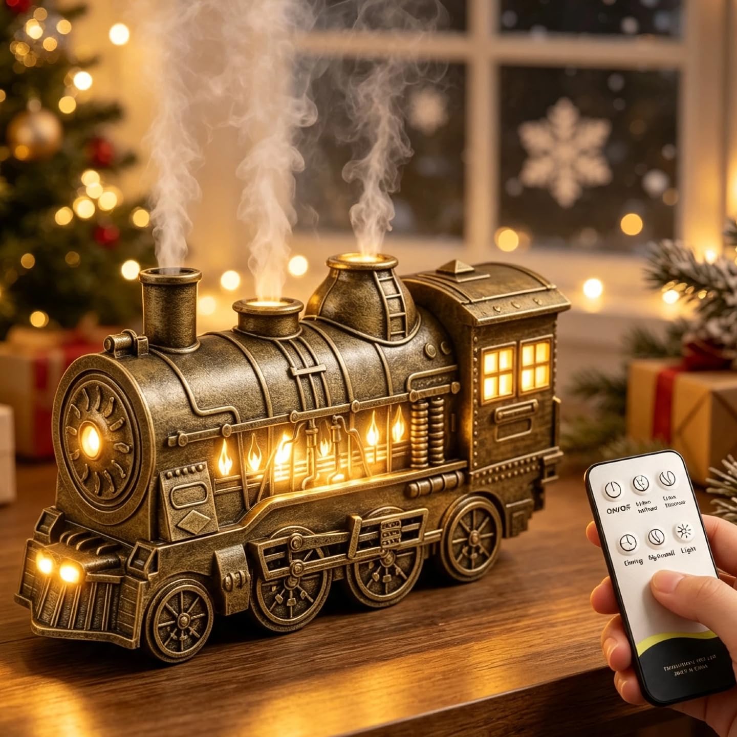 Vintage Steam Train Diffuseur Huiles Essentielles RC