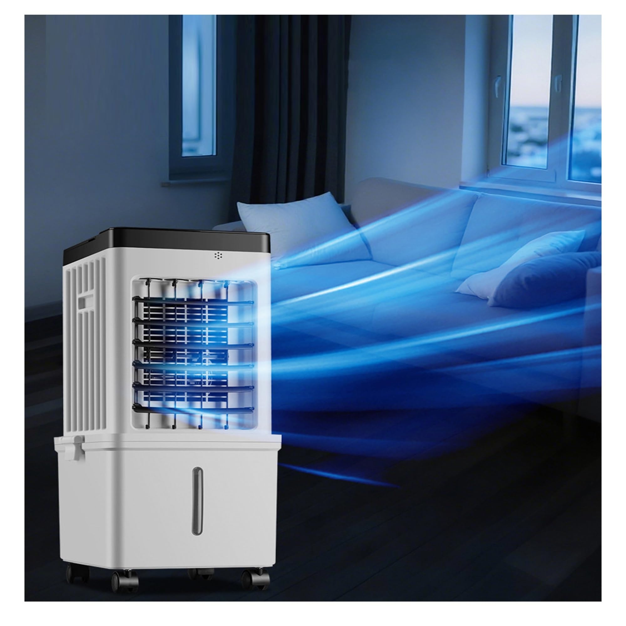 Quiet Windowless Swamp Cooler, portable air conditioners
