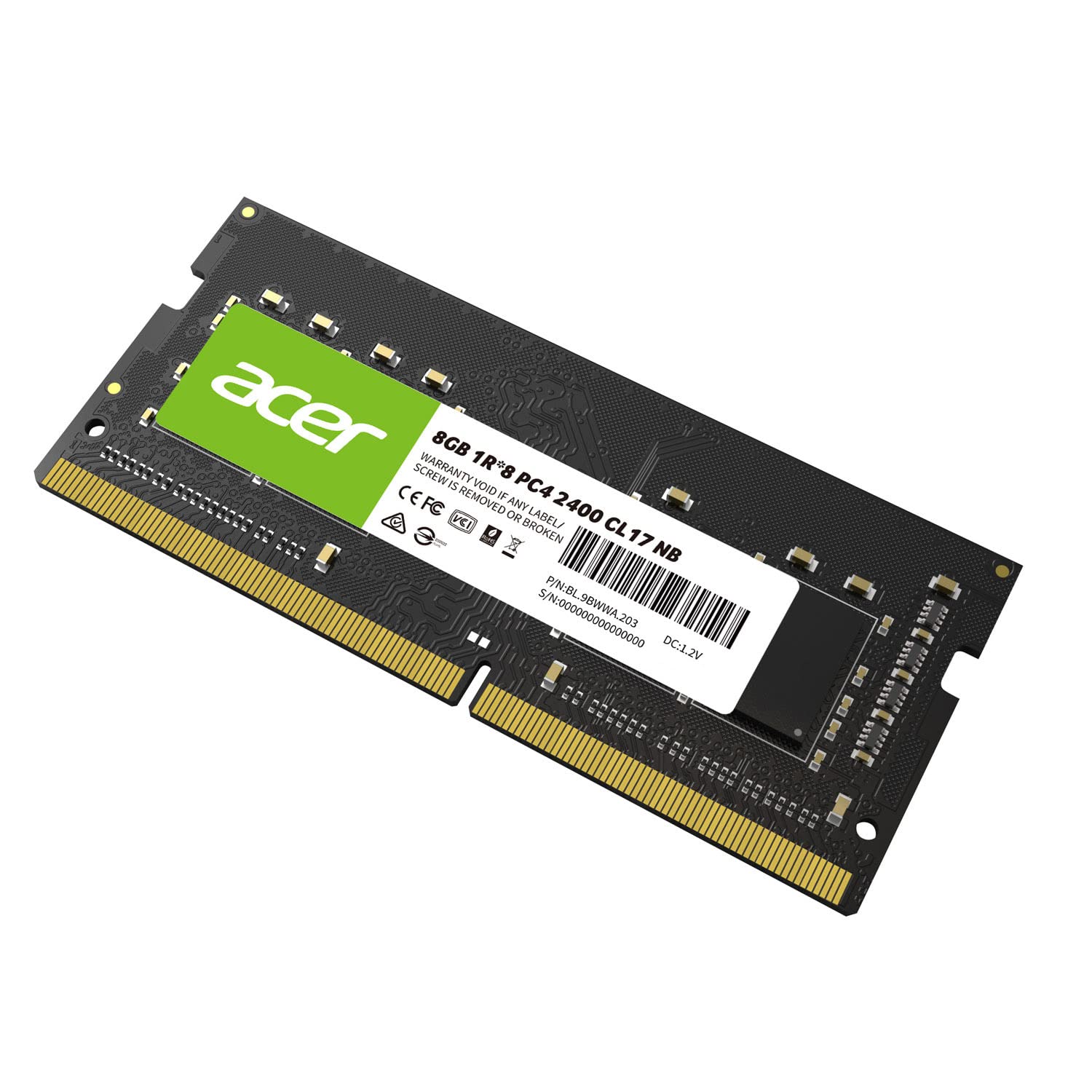 メモリーノートＰＣ用　８ＧＢ 増設メモリ ノートPC用 DDR4-2400 PC4-19200 8GB S.O.DIMM