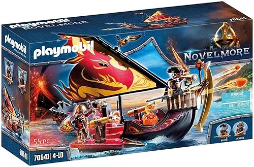 Playmobil Barco de bomberos Burnham Raiders