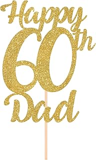 Personalised Birthday Cake Topper for dads. 40th, 50th, 60th, 70th, 80th, 90th, 100th fathers birthday custom name cake topper.