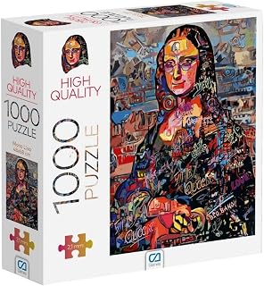 Ca Games Mona Lisa 1000 Parça 2,2Mm Kalınlık 48X68