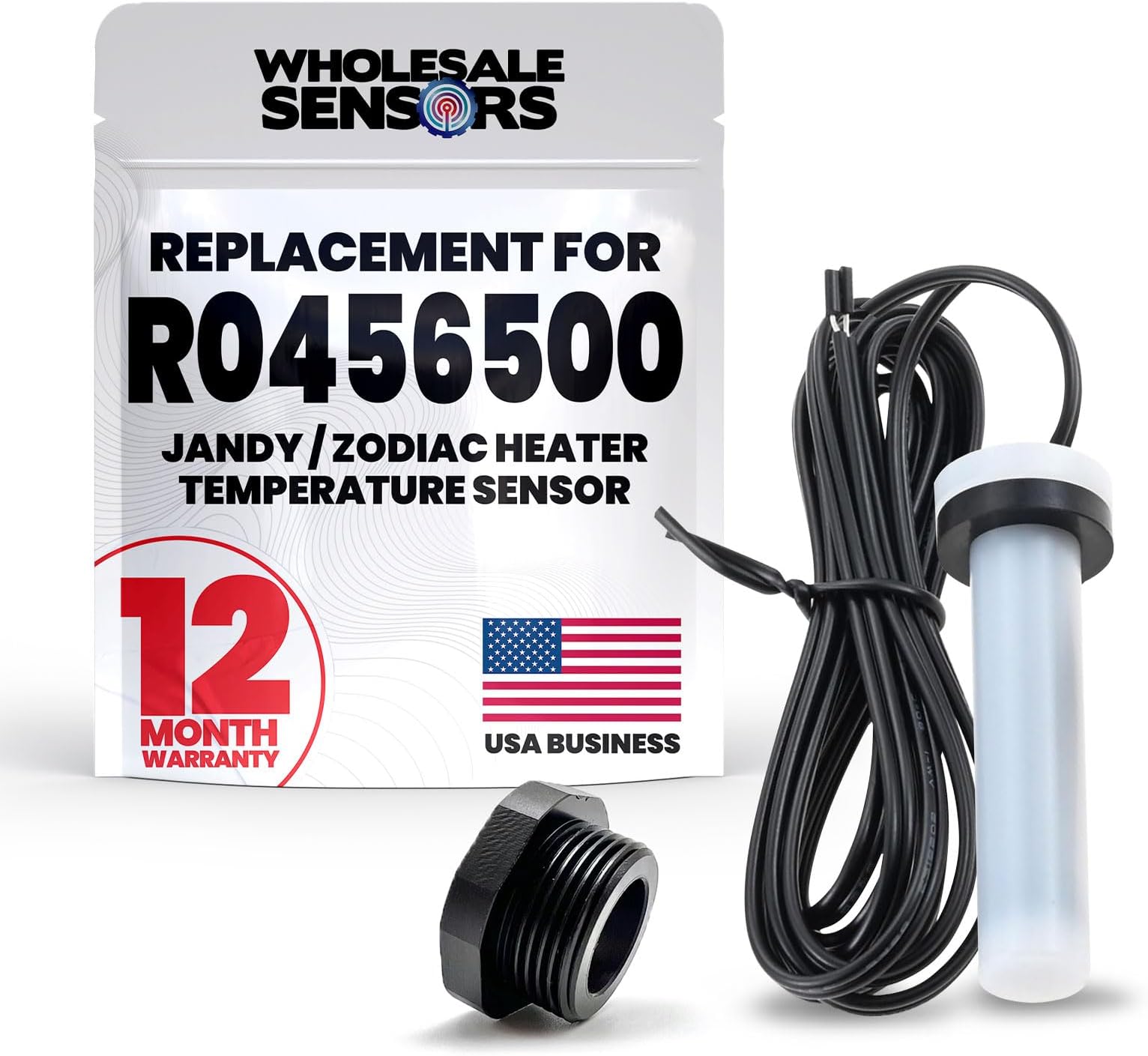 Replacement Jandy Zodiac R0456500 Pool Spa Temperature Sensor 12 Month Warranty & USA Support