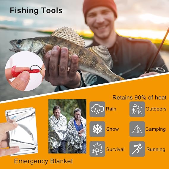 11-in-1 Emergency Survival Kit for Men