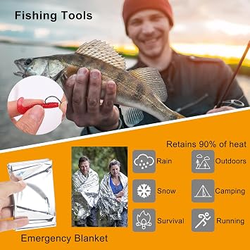 11-in-1 Emergency Survival Kit for Men