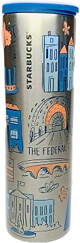 Starbucks Washington, DC Insulated Tumbler Stainless Steel Been There Series, Across the Globe Collection, 16 fluid ounces