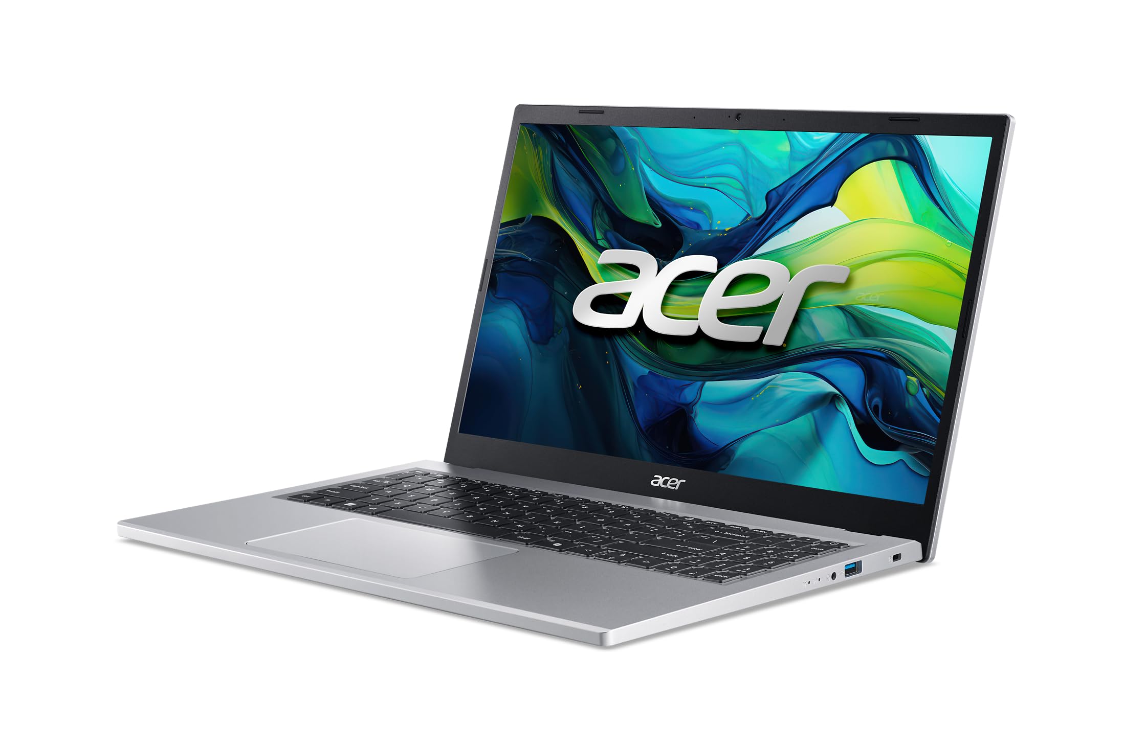 Acer Aspire Go 15 AI Ready Laptop | 15.6" FHD IPS Display | AMD Ryzen 3 7320U | AMD Radeon 610M Graphics | 8GB LPDDR5 | 128GB PCIe SSD | Wi-Fi 6 | Windows 11 Home in S Mode | AG15-21P-R5YG