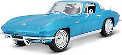 Maisto, Miniatura SE 1965 Chevrolet Corvette - Azul - 1:18