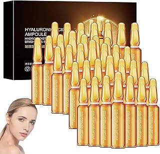Blusoms Cellufina Ampoules Essence, Natural Moisturizing Essence, Shrink Pore Essence, Even Skin Tone, Anti-Aging Serum-for Deep Wrinkles, Fine Lines, Leaving Skin Moist and Clear (5set)