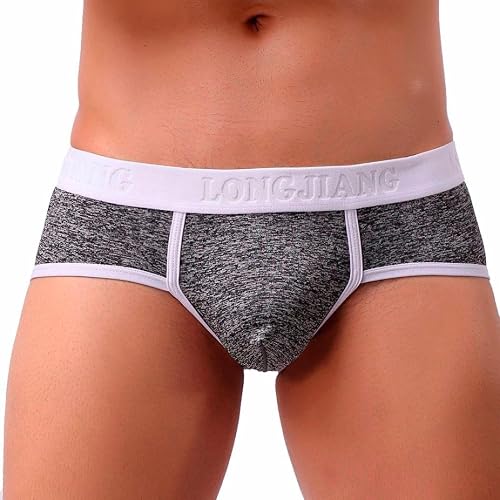 NINGSUN UOMO Slip Triangolo Vita Uomo NINGSUN Boxer Uomo Mutande Morbide Pantaloncini Intimo Sexy Intimo Sportivo Traspiranti Attillati Elasticizzato Colori Assortiti