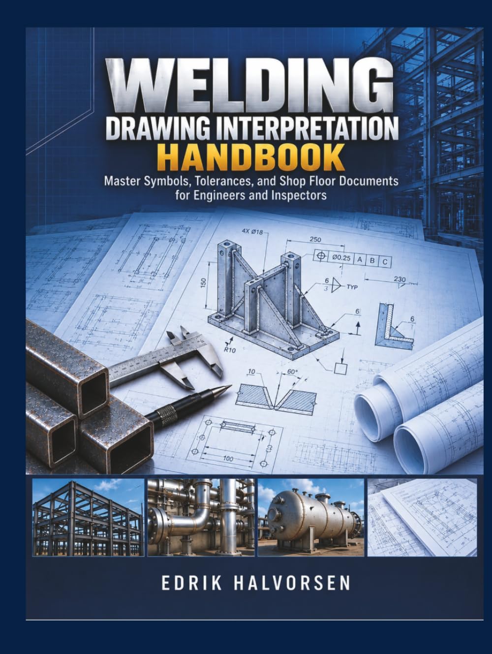 WELDING DRAWING INTERPRETATION HANDBOOK: Master Symbols, Tolerances, and Shop Floor Documents for Engineers and Inspectors