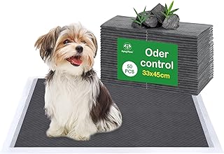 Flying Paws Trainingsunterlagen,Einweg-Welpenunterlagen,Super Absorbierend und Auslaufsicheres,Aktivkohle Hunde PIPI Matten,Puppy Pads für Training,33x45cm,S-100 Stück product image