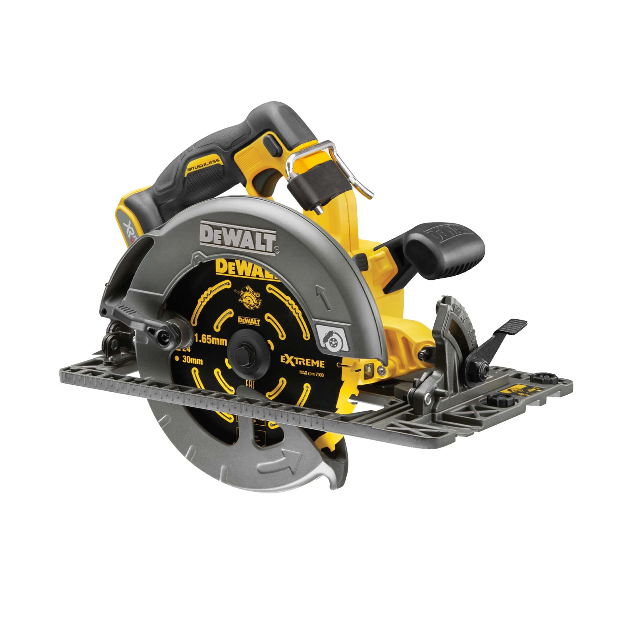 DeWalt DCS579T2 akumulatorowa piła tarczowa FlexVolt 54 V 190 mm, nietoperz 2 x 6 Ah, CHGR i pudełko