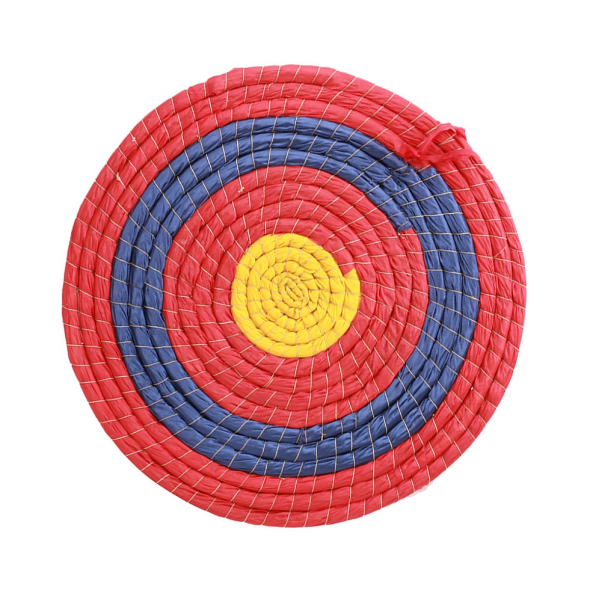 Anneome Round Traditional Solid Straw Archery Target Durable Handmade Full Ring Design for Archery Practice Straw Material for Lasting Use for Outdoor Shooting Games