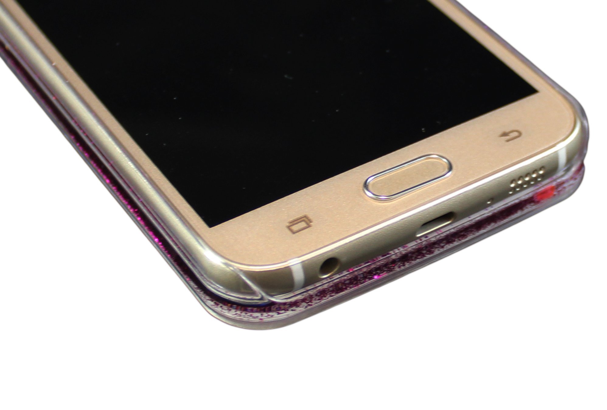 Glitzer Schneekugel Handyhülle Für IPhone 6 Plus – Transparentes Case Mit Flüssig-Staub