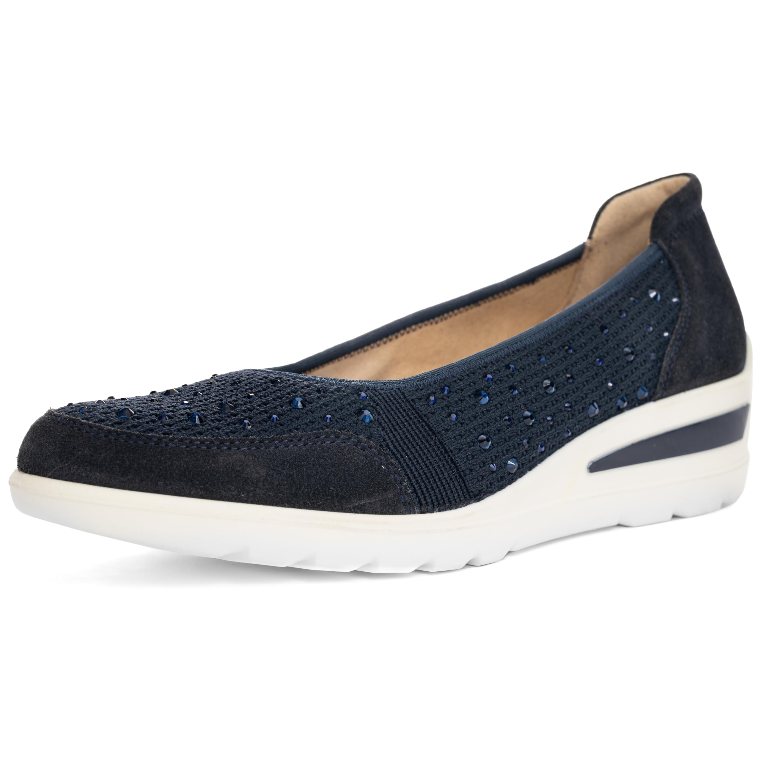 ARA 12-50664 ZÜRICH Zand, Cream, Blauw Night, 41.5 EU Weit