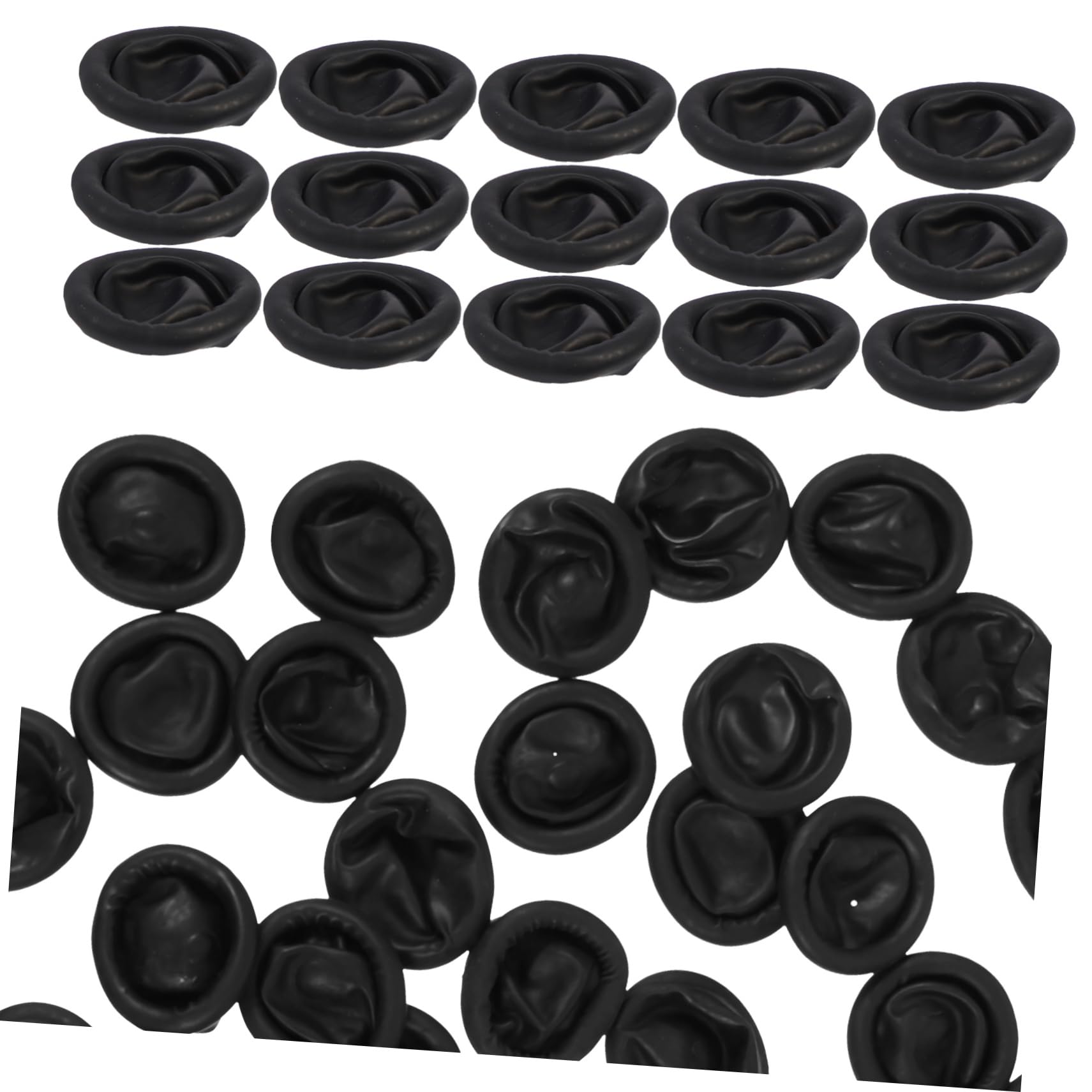FOMIYES 400 Pcs Rubber - Finger Stall Finger Work Accessories Work Supplies Replaceable Finger Cover Wear- Finger Cover Small Finger Protector Rubber Finger Cover