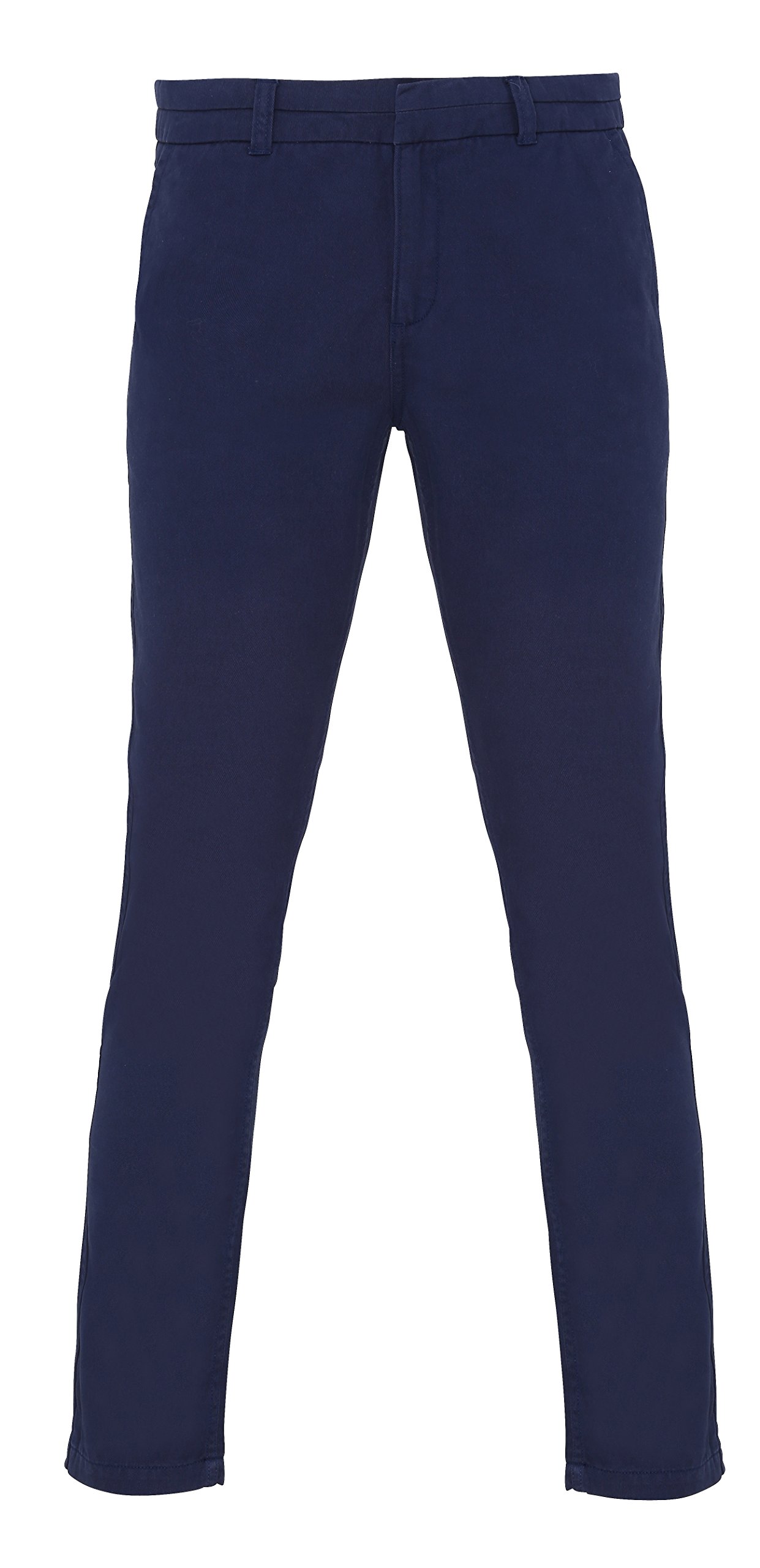 Asquith And Fox Women's Navy Asquith & Fox Classic Fit Chinos (Small 10 (26"), )
