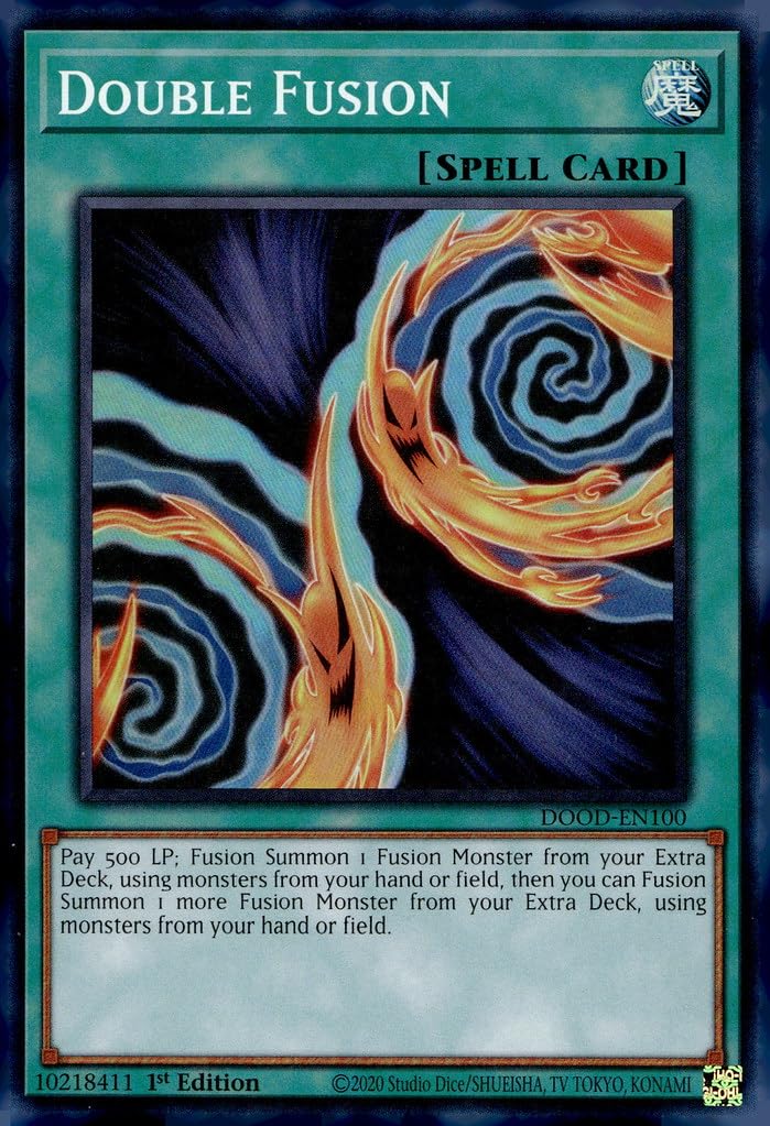 Amazon.com: Double Fusion - DOOD-EN100 - Super Rare - 1st Edition