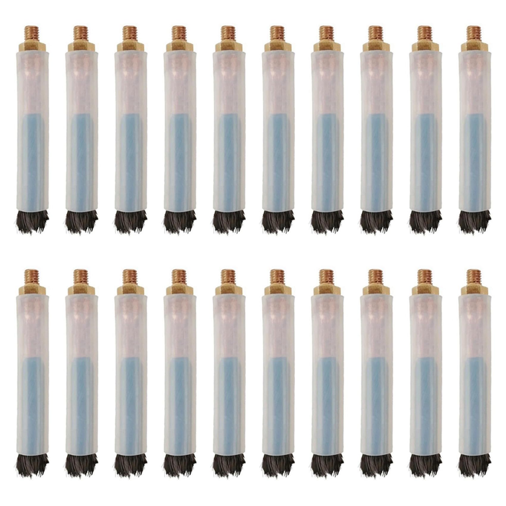 Jnchdghwa Photo Color 20X M8 Thread Carbon Fibre Weld Cleaning Brush Used Clean Passivate And Polish Steel Welds After Tig Or Mig Weld